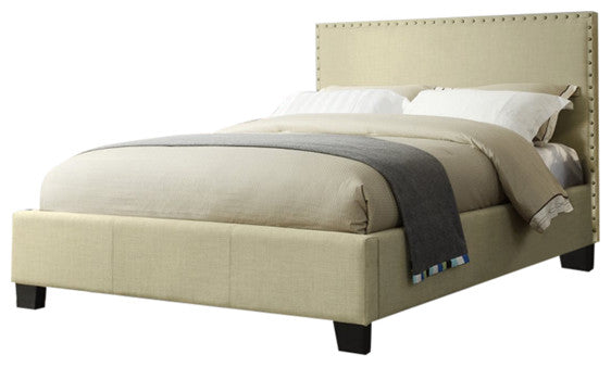 Modus Geneva E King Tavel Platform Bed, Tumbleweed