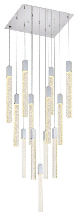 Wade 13-Light Pendant, Chrome