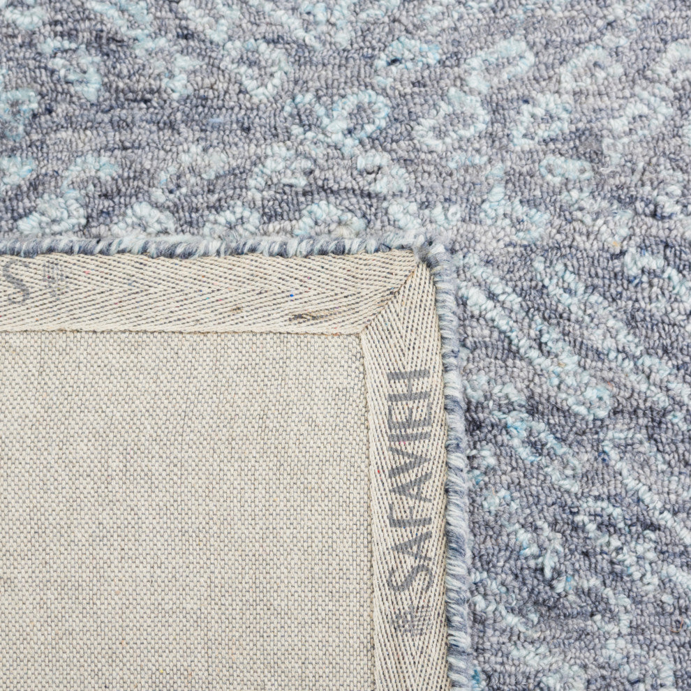 Safavieh Couture Abstract Collection, ABT146 Rug, Blue, 2'3"x4'