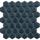 Oceania 3D 2" Hexagon Polished Porcelain Mosaic, 50 Sq Ft.