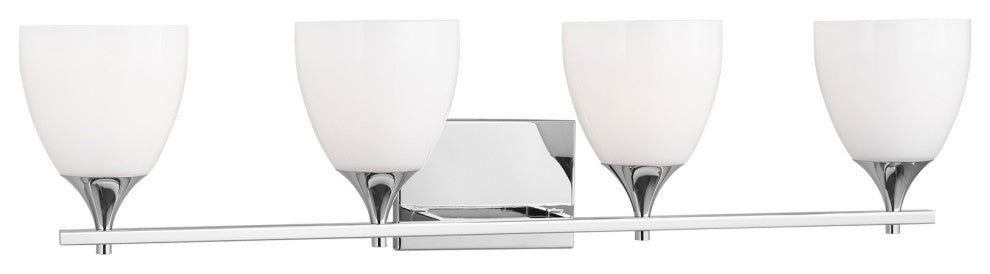Toffino 4 Light Bath, Chrome