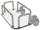Prestige Wall Mounted Guest Towel Holder, Satin Nickel