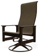 Leeward Sling Outdoor Swivel Rocker, Beacon/Kona