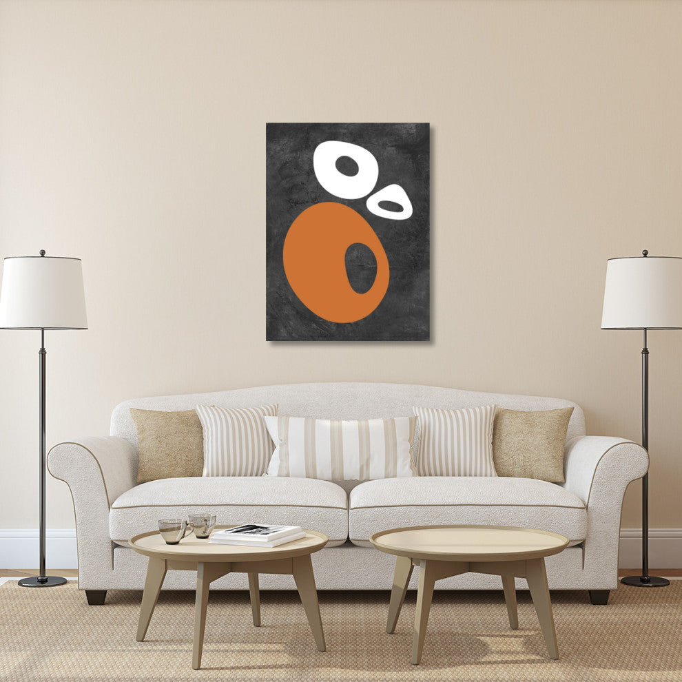 "Abstract Oval Shapes 1" Fine Art Print
