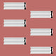 Crown Molding White Urethane Wellfleet  Design 6 Pieces Totaling 576" Length