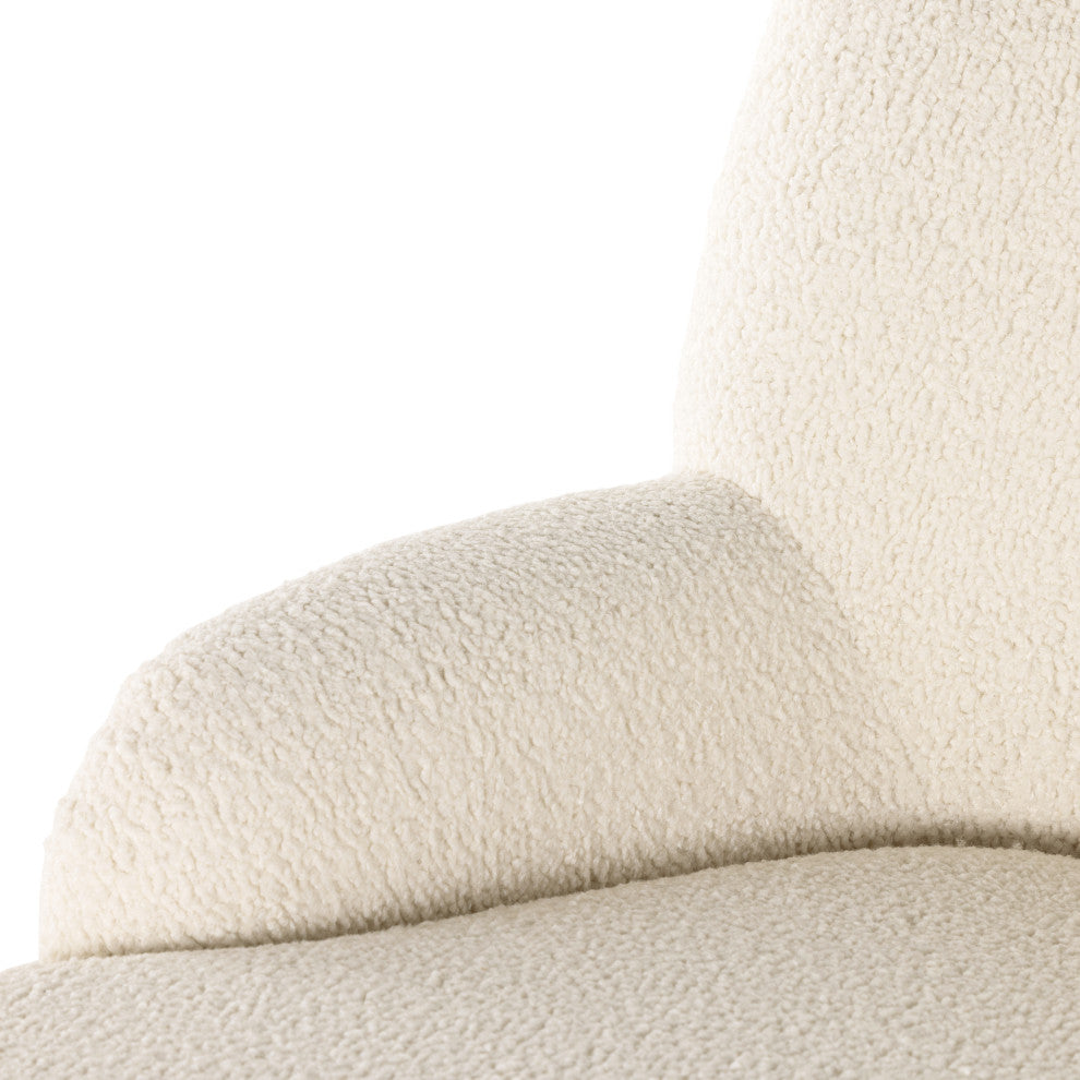 Kadon Chaise Lounge-Sheepskin Natural