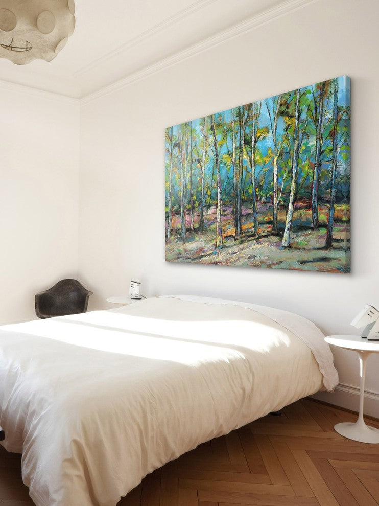 "Sunlit I" Painting Print on Wrapped Canvas