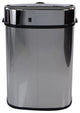 50-Liter / 13.2-Gallon Trash Can With Sensor Lid, Mirrored Stainless Steel