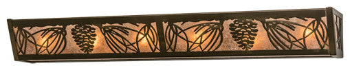 36"W Mountain Pine Vanity Light