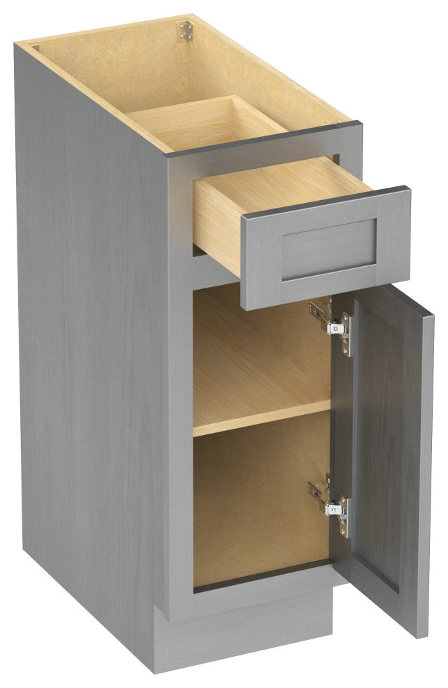 Vanity Art Vanity Cabinet Only, 12", Silver