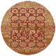 Ahgly Company Indoor Round Mid-Century Modern Area Rugs, 7' Round