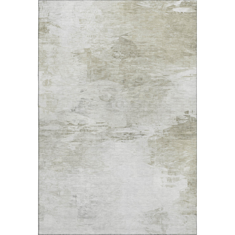 Premium Machine Washable Mayfield AMF595 Ivory 3' x 5' Rug