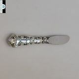 Gorham Sterling Silver Strasbourg Butter Spreader, Hollow Handle
