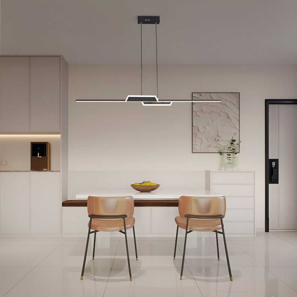 Bulle | Chandelier in a Minimalist Style for Living Room, Black