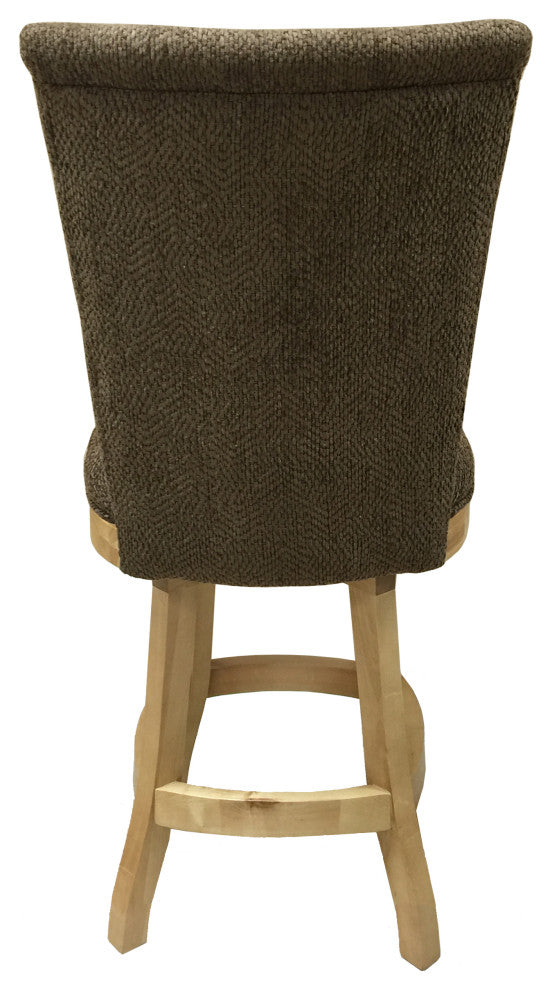 Swivel Wood Stool, 700 Armless, Wheat and Natural, 26"