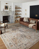 Loloi II Monroe Beige / Multi 5'-3" x 7'-9" Area Rug