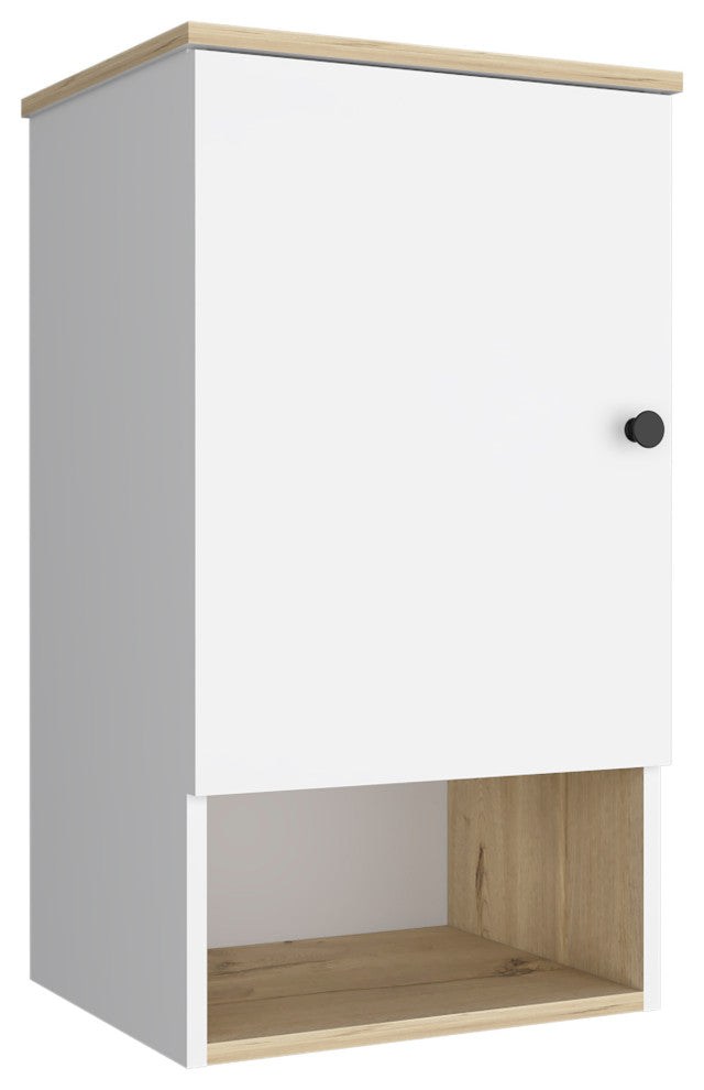 DEPOT E-SHOP Arya Medicine Cabinet, Light Oak