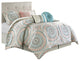 Nason 7-Piece Bedding Comforter Set, King