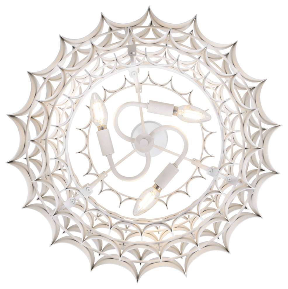 Varaluz 382P03 Swoon 3 Light 20"W Pendant - Antique Gold / Gold Dust