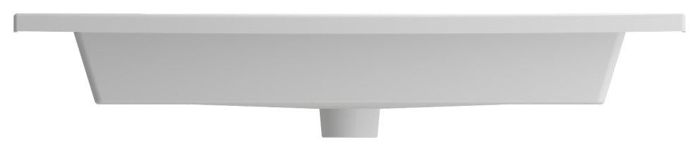BOCCHI 1113-002-0126 Ravenna 32.25 Wall-Mounted with Overflow In Matte White