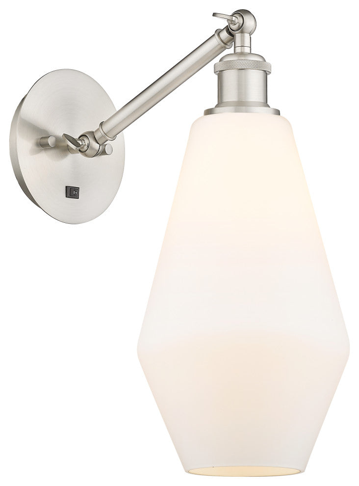 Innovations 317-1W-SN-G651-7 1-Light Sconce, Brushed Satin Nickel