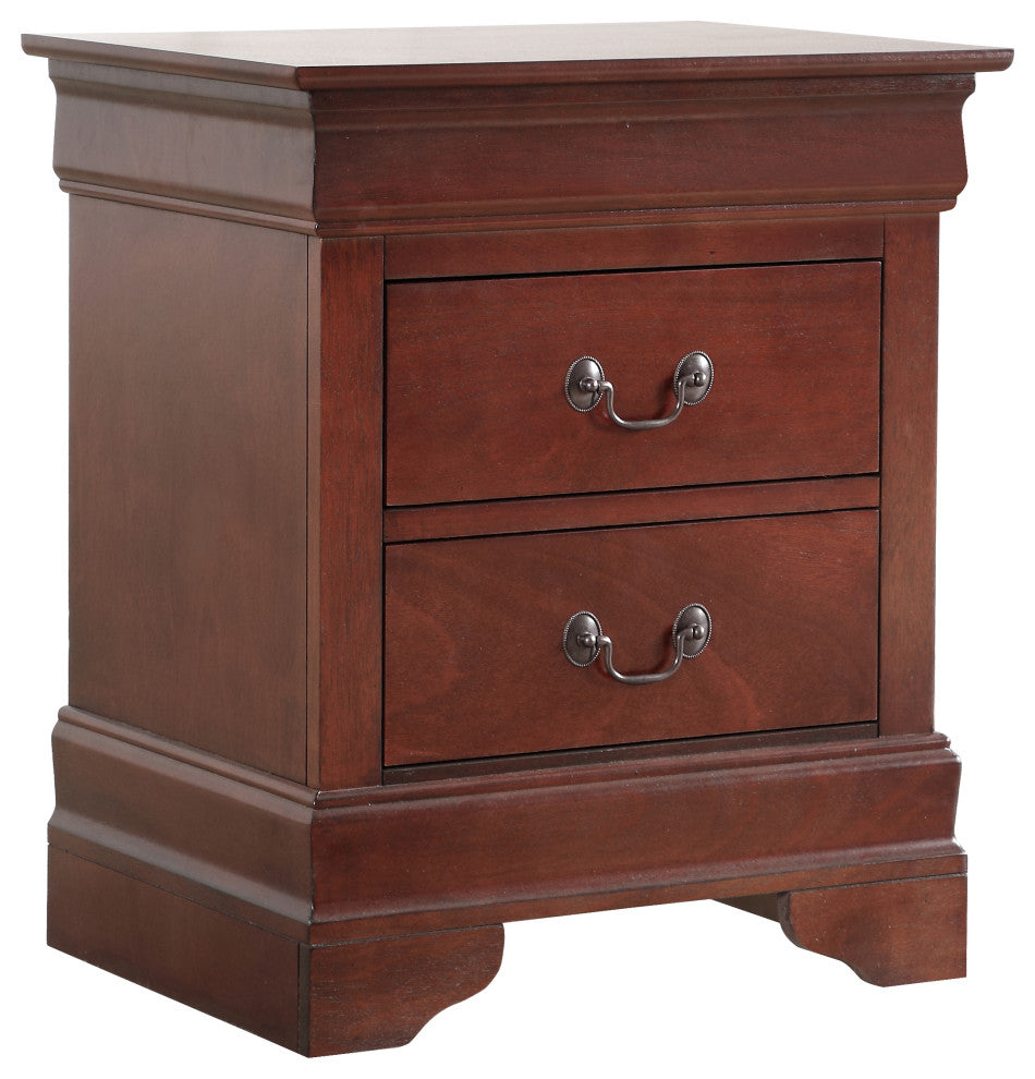 Louisphillipe Nightstand, Cherry