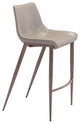 Magnus Bar Chair, Set of 2 Brown/Walnut