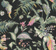 Fiji Garden Black Multi Peel and Stick Wallpaper