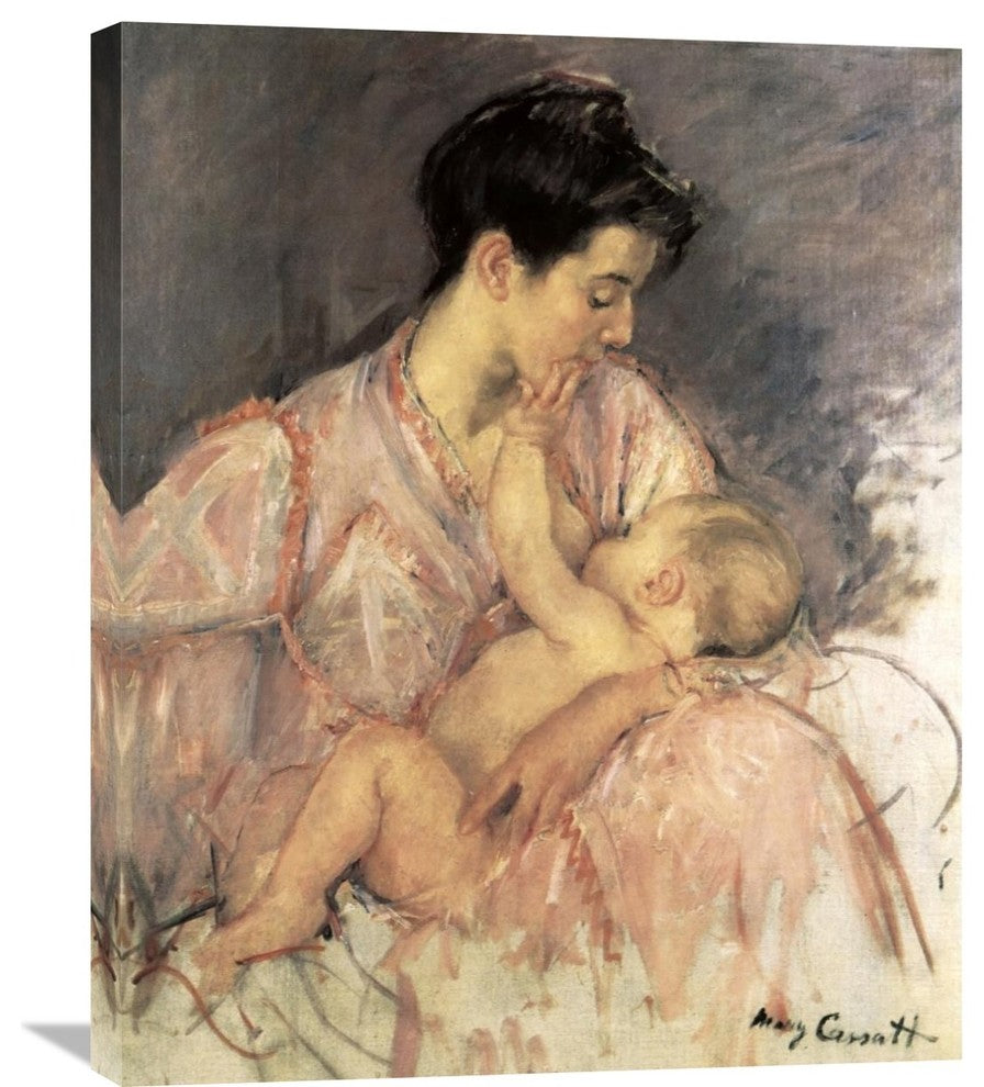 "Sketch For Mother Jeanne Nursing Her Baby 1906" Artwork, 24"x30"
