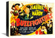 "Laurel & Hardy - The Bullfighters, 1945" Canvas Giclee, 16"x12"