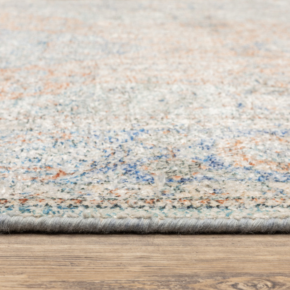 Oriental Weavers Malabar Indoor Rug Blue/ Red 8' X 10'