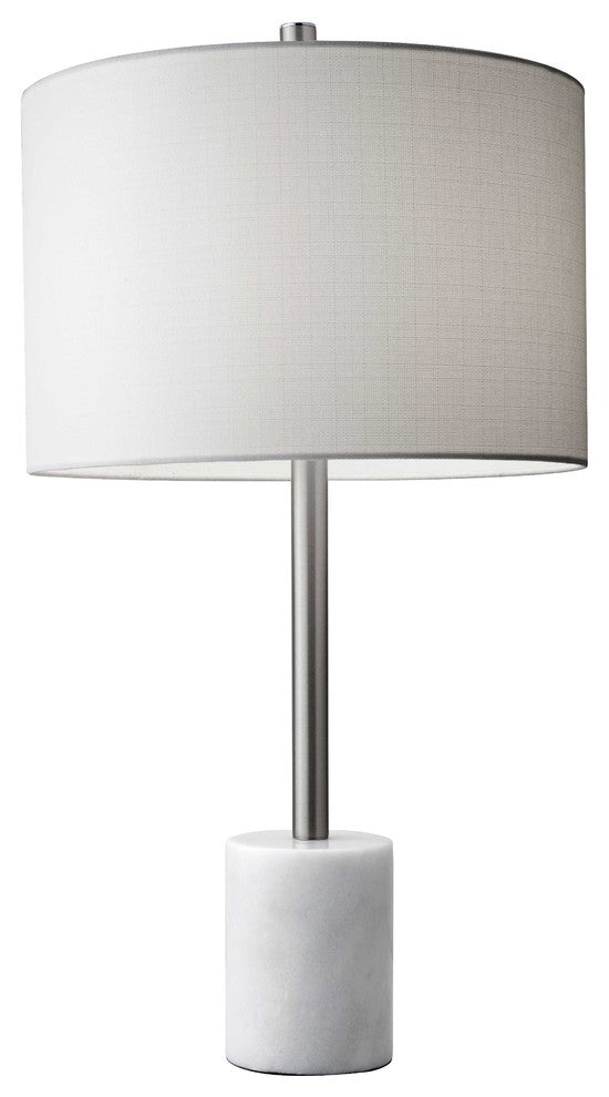 Adesso Blythe Table Lamp, White Base