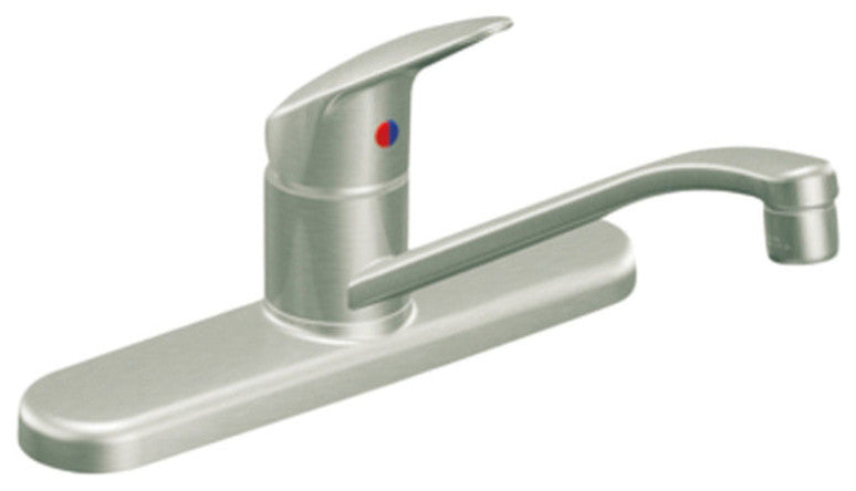 Moen CFG CA40512SL Cornerstone Single-Handle Kitchen Faucet, Stainless Steel
