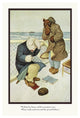 "Teddy Roosevelt's Bears: Teddy B and Teddy G Are Seasick" Paper Art, 34"x50"