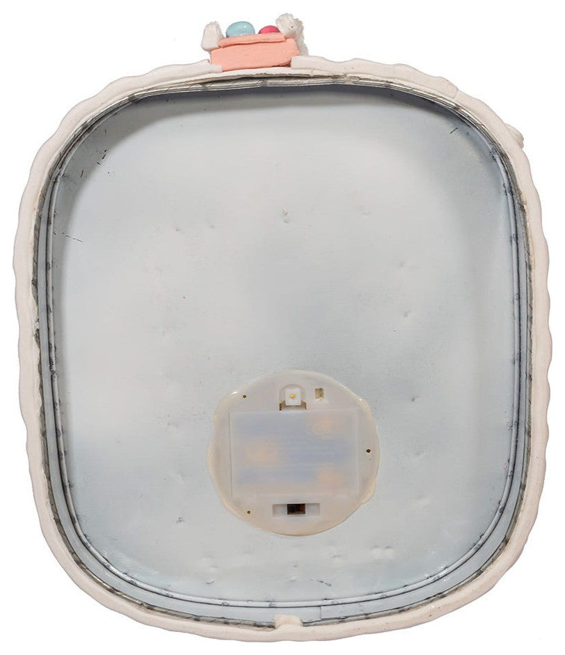 12.5" Battery-Operated Light Up Pastel Gingerbread House