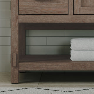 The Betsy Bathroom Vanity, Brown, 42", Single Sink, Freestanding