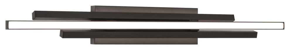 Indra 36" LED Vanity, Black