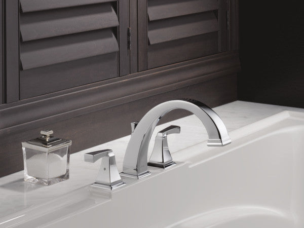 Delta Dryden Roman Tub Trim, Champagne Bronze, T2751-CZ