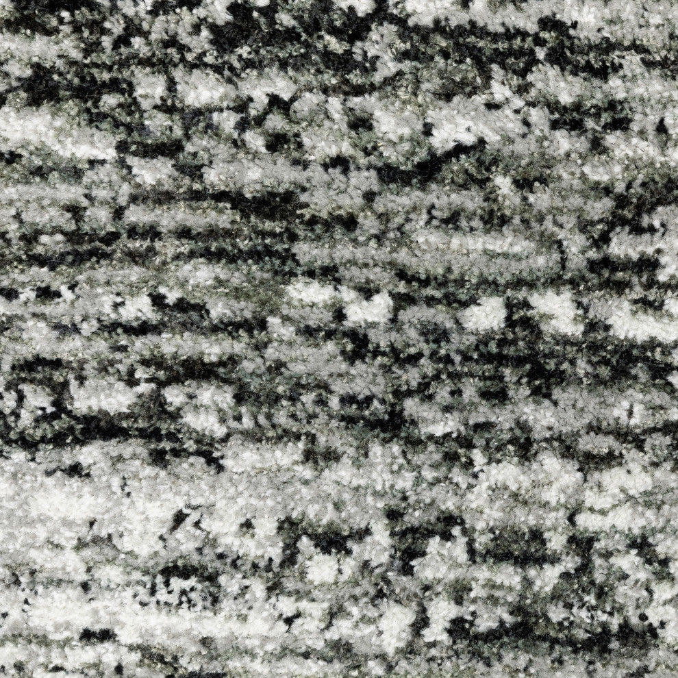 Aegina Shadows Ash/Charcoal Area Rug, 6'7"x9'6"