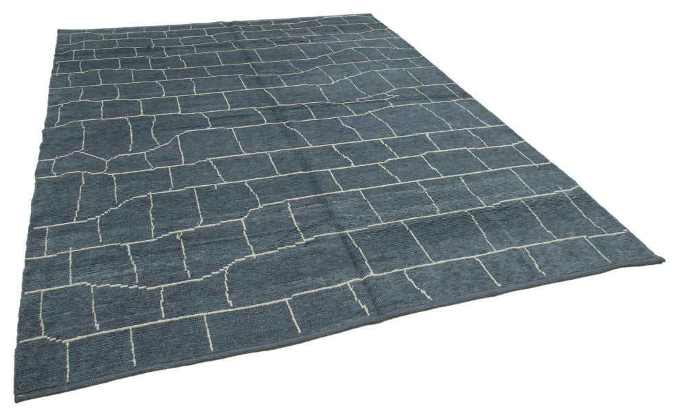 Rug N Carpet - Handmade Decorative 7' 9'' x 9' 11'' Moroccan Area Rug