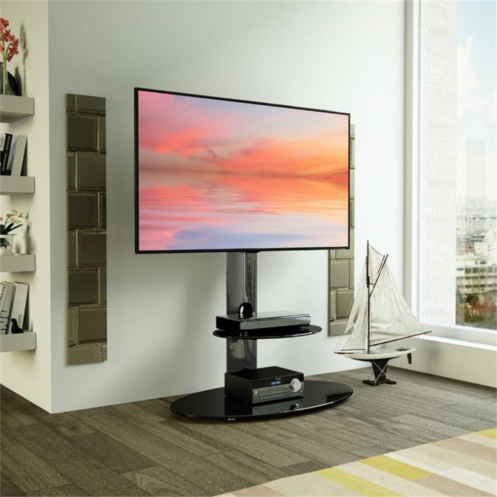AVF Steel TV Floor Stand with TV Mount Column for 32