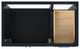 Ariel Stafford 37" Single Left Offset Rectangle Sink Bathroom Vanity
