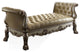 Emma Mason Signature Kiwi Button Tufted Bench in Golden Patina