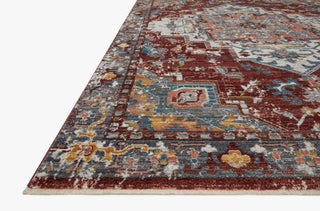 Samra SAM-10 Brick/Gray 2'3"x3'10" Area Rug