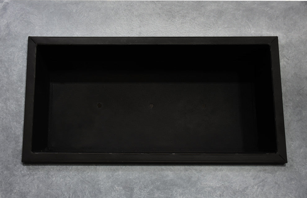 Astella Monolith Fire Basin, Gray Cement