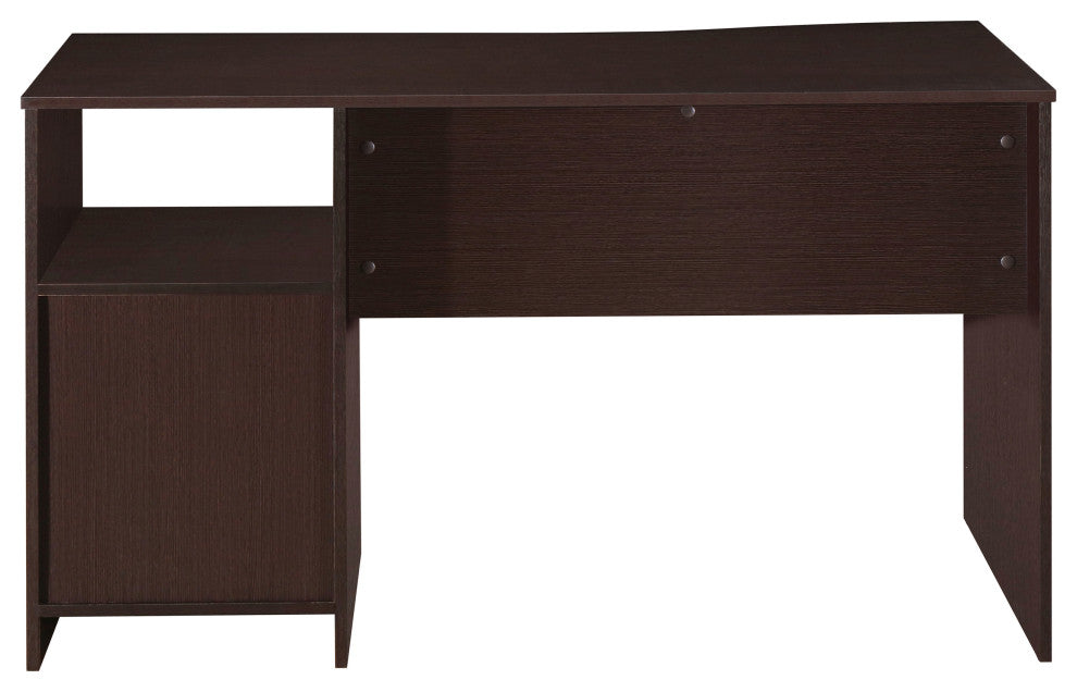 Techni Mobili Classy Computer Desk with 3 Drawers in Espresso