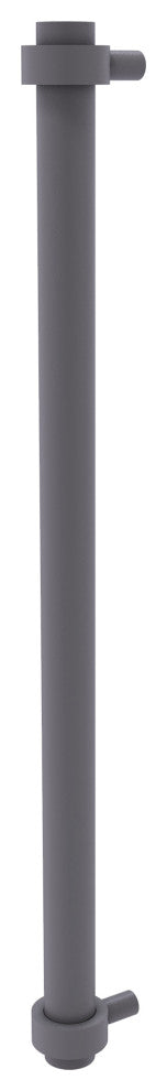 18" Refrigerator Pull, Matte Gray