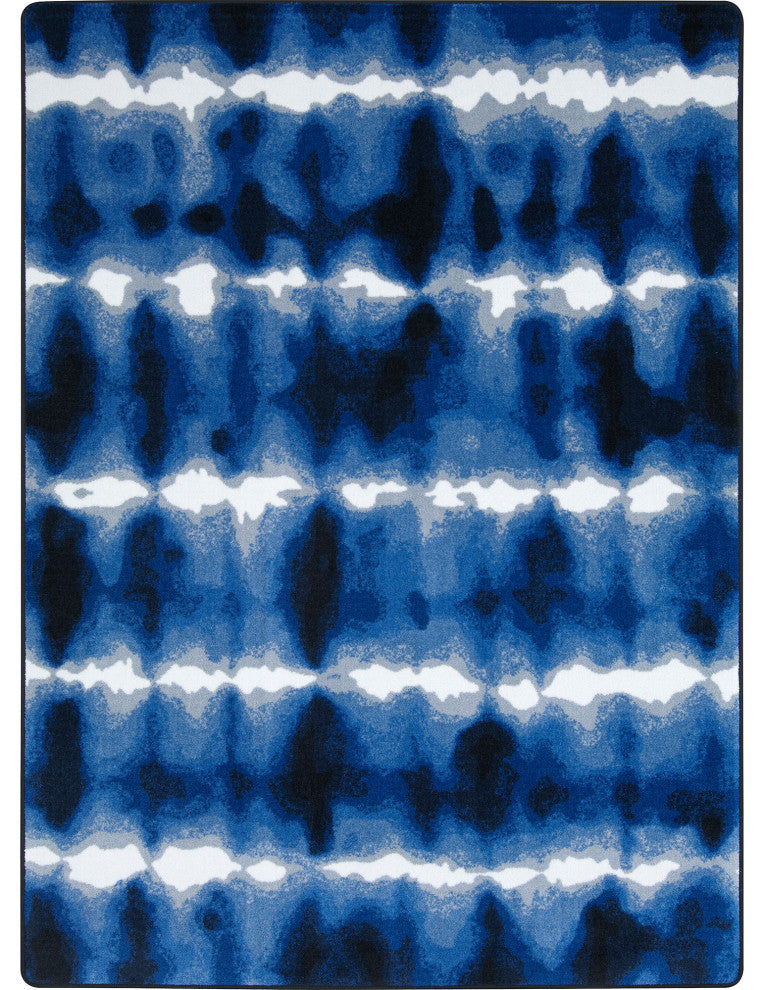 Sound Off Cobalt Rug, 5'4" X 7'8"