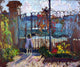 Henri Lebasque A Garden Gate at Lagny, 20"x25" Gallery Wrapped Canvas Print