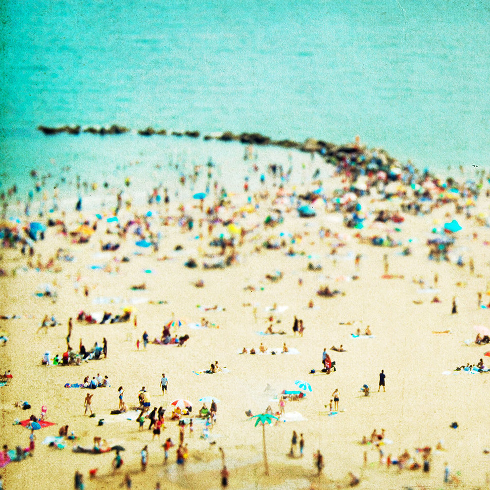 Coney Island Beach ||, 20x20